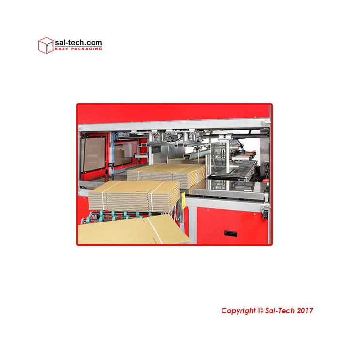 STEP TP CIL Transcorrliner Corrugated Industry Inline Strapping Machine